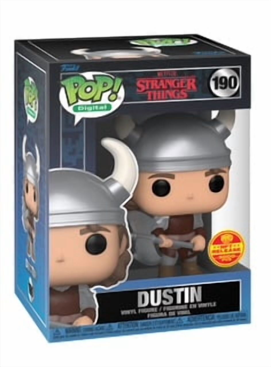 Funko Pop Dustin Stranger Things Digital NFT Vinyl Figure