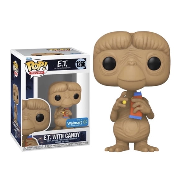 Funko Pop! E.T. 1266 With Candy-The Extra-Terrestrial Vinyl Figure