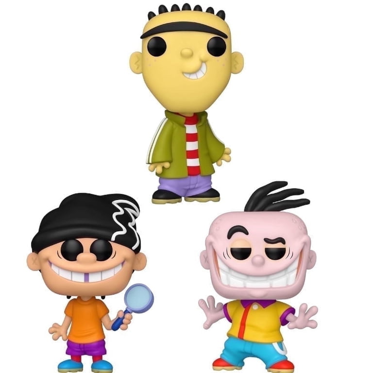 funko pop エド エッド エディ セットプロテクター付き Funko Pop! Ed, Edd n Eddy 3-Pack Vinyl Figures with Pop Protector