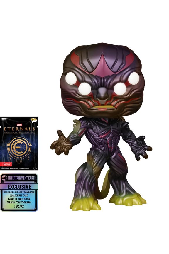 Funko Pop! Eternals: Kro Entertainment Exclusive Action Figure with Collectible Card