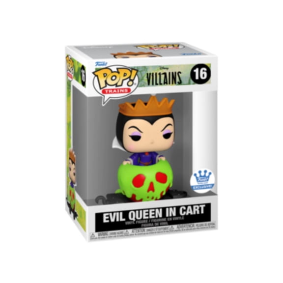 Funko Pop Evil Queen in Cart Trains Vinyl Figure