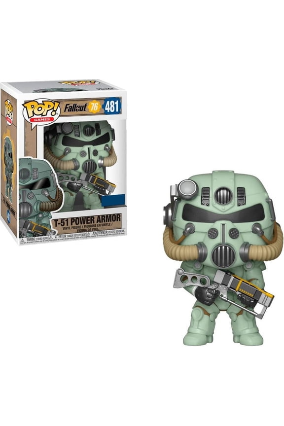 Funko Pop! Fallout 76 T-51 Power Armor (Green) Exclusive #481