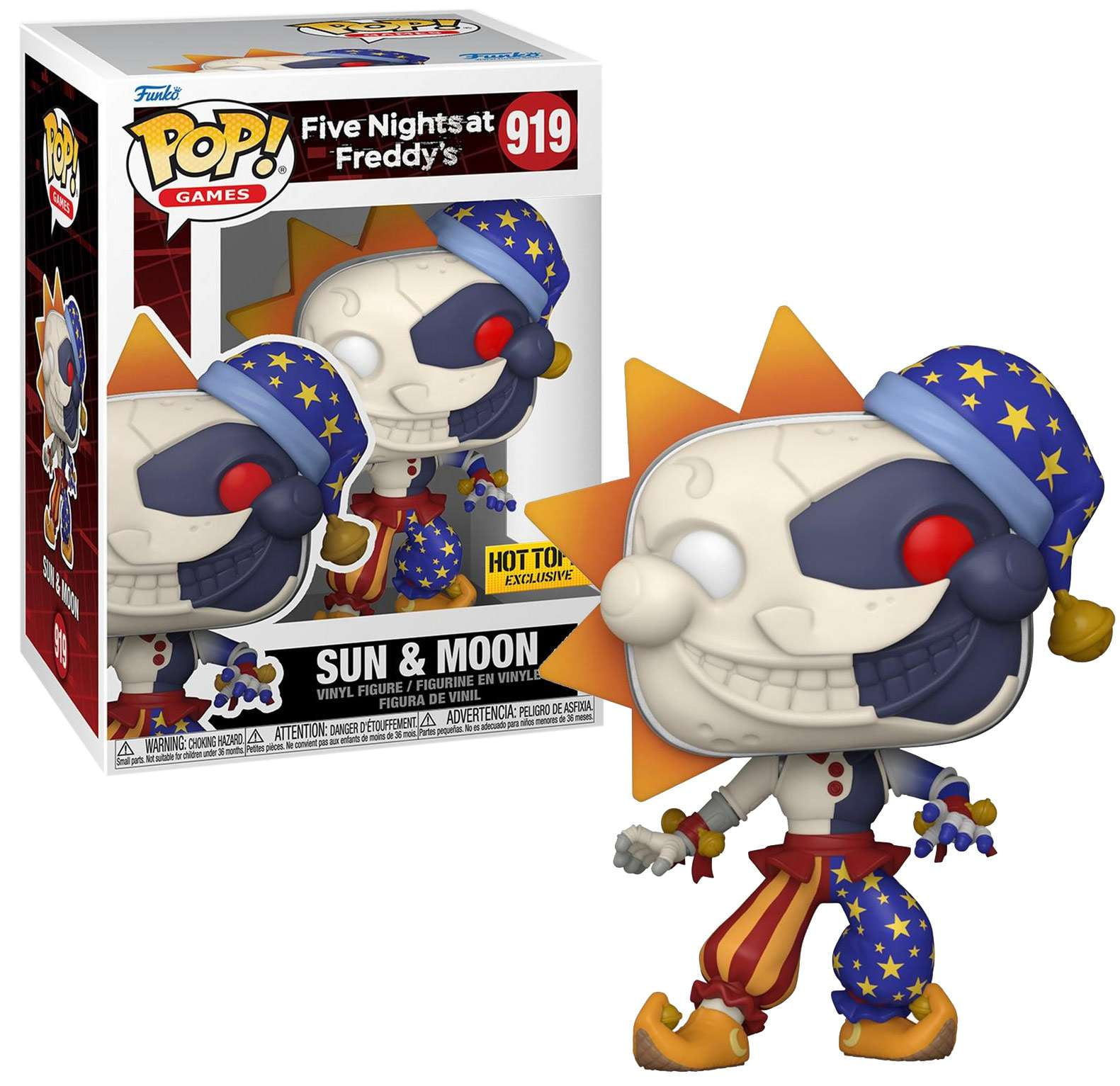 Funko Pop! Five Nights at Freddy's: Sun & Moon Vinyl Figures Funko Pop! Five Nights at Freddy's: Sun & Moon Vinyl Figures