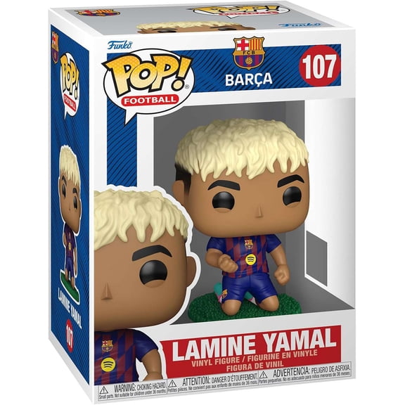 Funko POP! Football: FC Barcelona - Lamine Yamal, Kneeling Figure #107