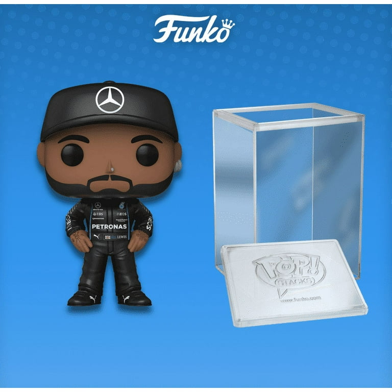 Funko Pop! Formula One - Lewis Hamilton Vinyl Figure (+ Pop! Stacks Plastic  Protector)