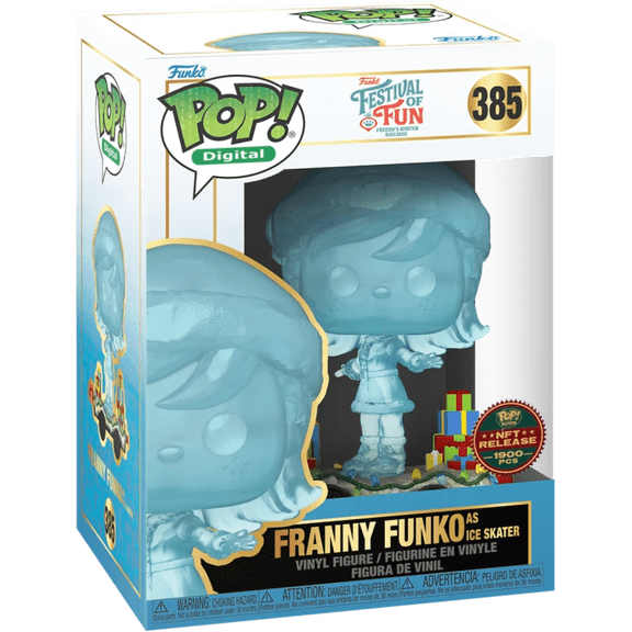 Funko Pop! Franny Funko as Ice Skater Digital #385  1,900 PCS