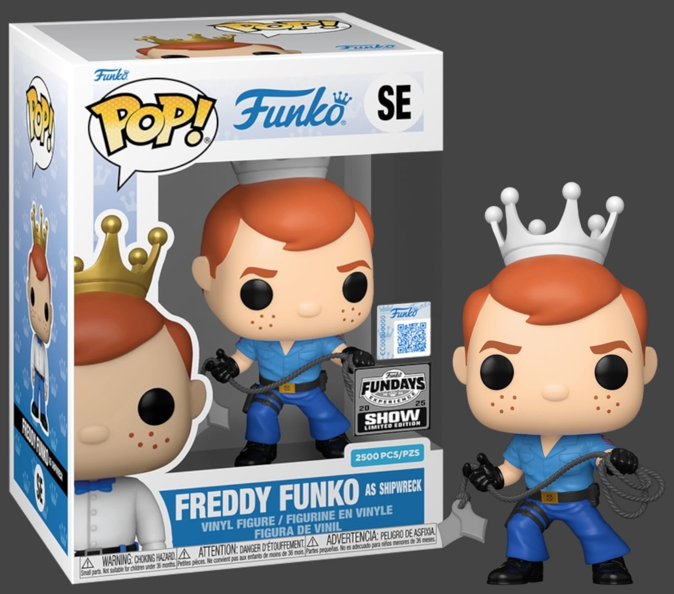 Funko Pop! Freddy Funko As Shipwreck SE LE 2500 PCS