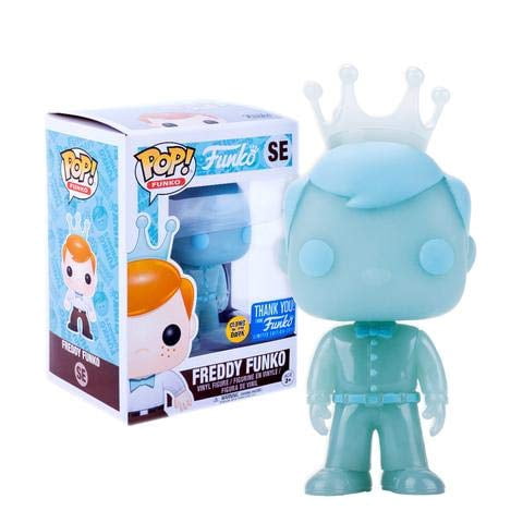 Funko Pop! Freddy Funko Blue Glow (GID) Thank You Exclusive