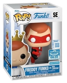 Funko Pop! Freddy Funko as Red Lantern Online Edition Vinyl Figure