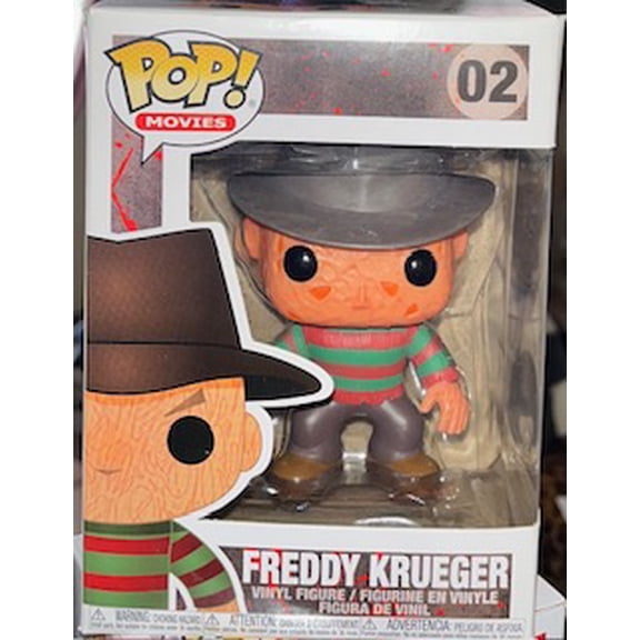 Funko Pop! Freddy Krueger 02 Rare Error Box Vinyl Figure