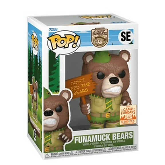 Funko Pop Funamuck Bears Camp Fundays SE Limited Edition Vinyl Figure