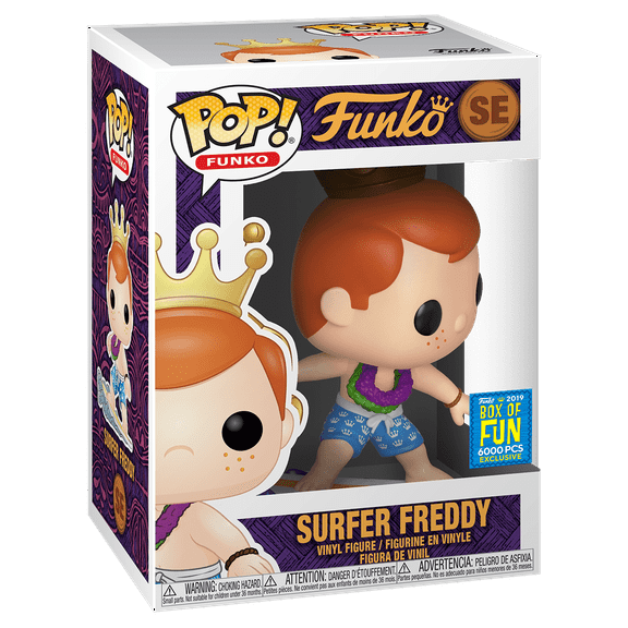 Funko POP Surfer Freddy Freaky Tiki Fundays 2019 Vinyl Figure