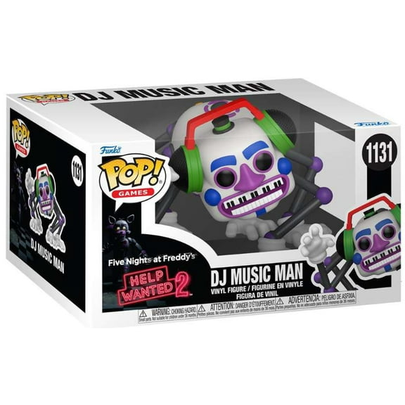 Funko Pop Games 1131 Five Nights at Freddy's 2 DJ Music Man Vinyl Figure