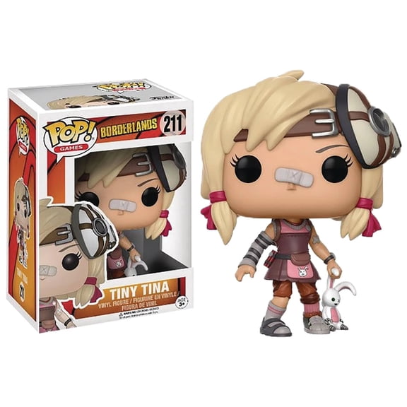 Funko Pop! Games Borderlands Tiny Tina #211 VAULTED RARE