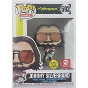 592 Johnny Silverhand (w/ Sunglasses) Glow - Cyberpunk 2077 Funko POP
