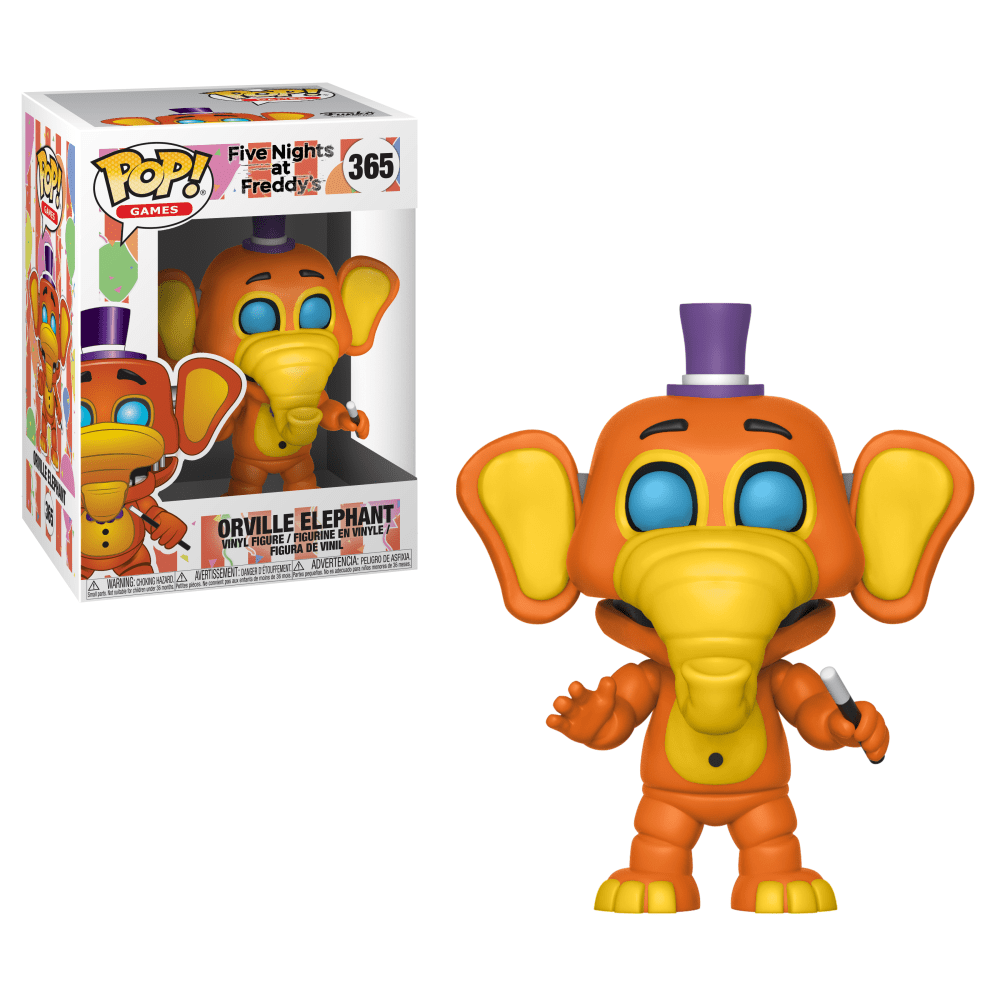 Funko Pop! Games: Five Nights at Freddy's 6 Pizza Sim - Orville Elephant 