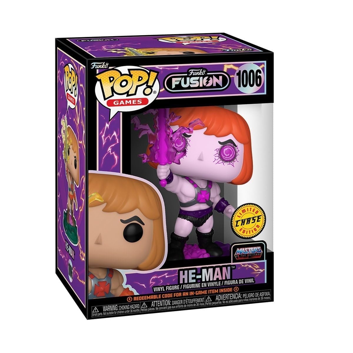 Funko Pop! Games Fusion: He-Man 1006 - Chase Limited Edition Vinyl
