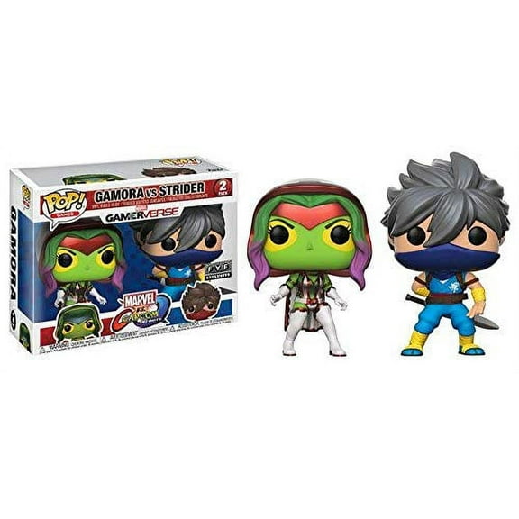 Funko Pop Games: Marvel vs Capcom - Gamora vs Strider - 2 Pack FYE Exclusive