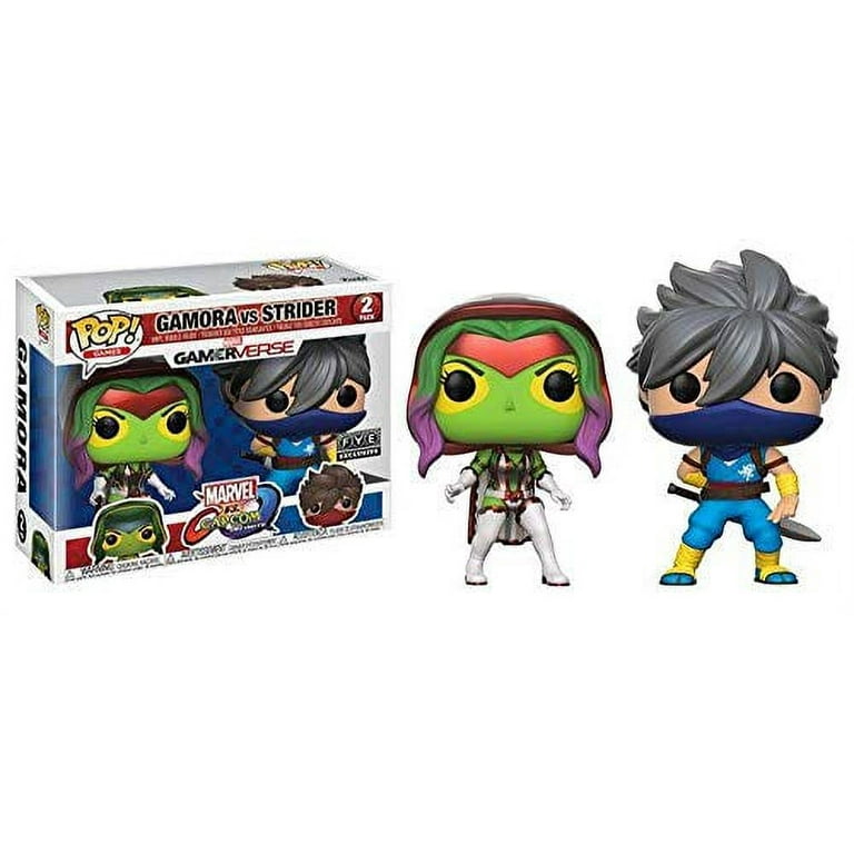 Funko Pop Games: Marvel vs Capcom - Gamora vs Strider - 2 Pack FYE
