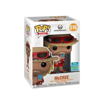 Funko Pop! Games Overwatch McCree Vinyl Figure (Lifeguard Beach)