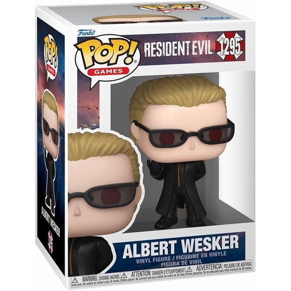 Funko Pop! Games: Resident Evil - Albert Wesker - Collectable Vinyl Figure
