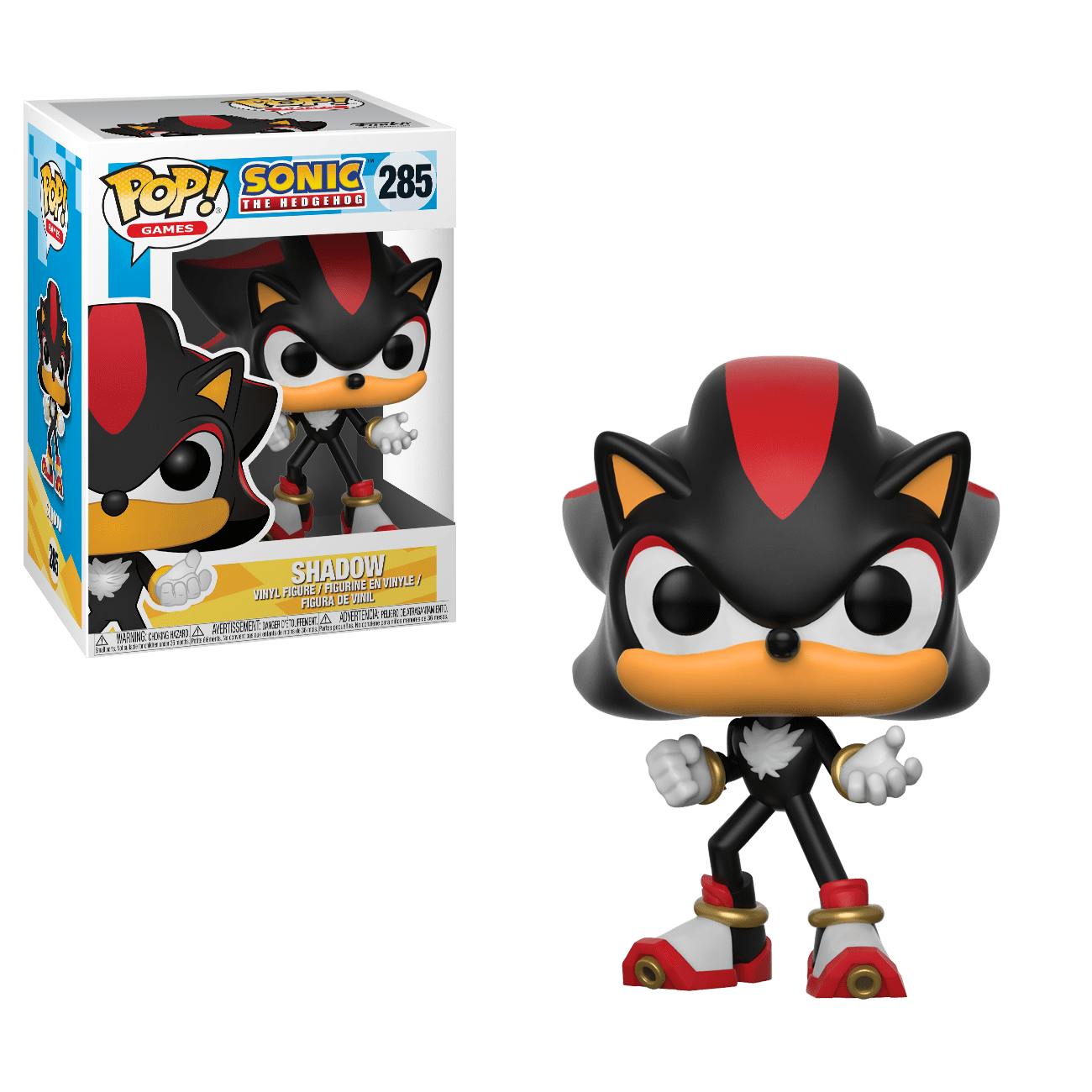 Funko Pop Games: Sonic the Hedgehog - Shadow Vinyl Figure #20148