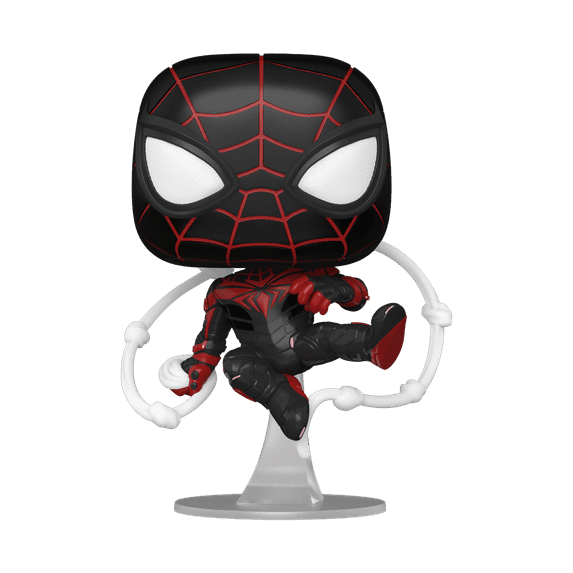 Funko Pop! Games: Spider-Man - Miles Morales - Miles in Advanced Tech Suit Vinyl Bobblehead