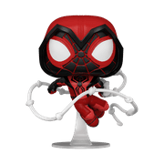 Funko Pop! Games: Spider-Man - Miles Morales - Miles in Crimson Cowl Suit Vinyl Bobblehead