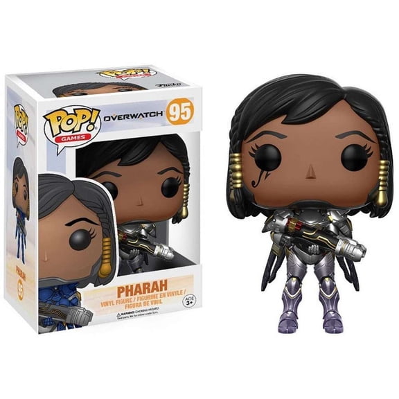 Funko POP! Games Titanium Pharah Exclusive #95 Vinyl Figure