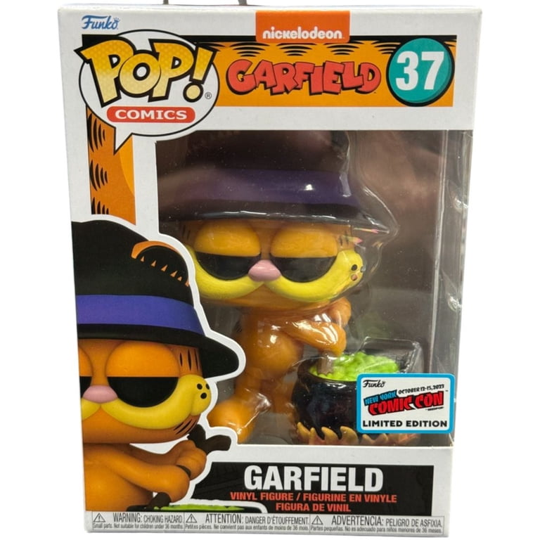 Garfield ハロウィン パンプキン フィギュア Funko Pop! Garfield with Witch Hat & Cauldron New York Comic Con