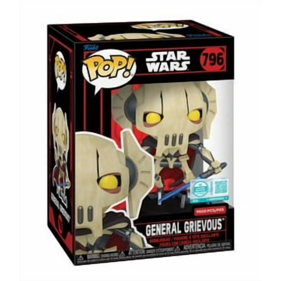Funko Pop! General Grievous 796 Limited Edition Supreme Exclusive Bobblehead