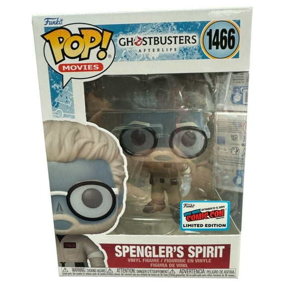 Funko Pop! Ghostbusters Spengler's Spirit (Egon Ghost) New York Comic Con (Official Sticker) Exclusive #1466