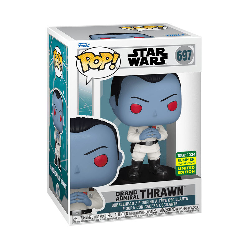 Funko Pop! Grand Admiral Thrawn (Steepling) # 697 - Star Wars