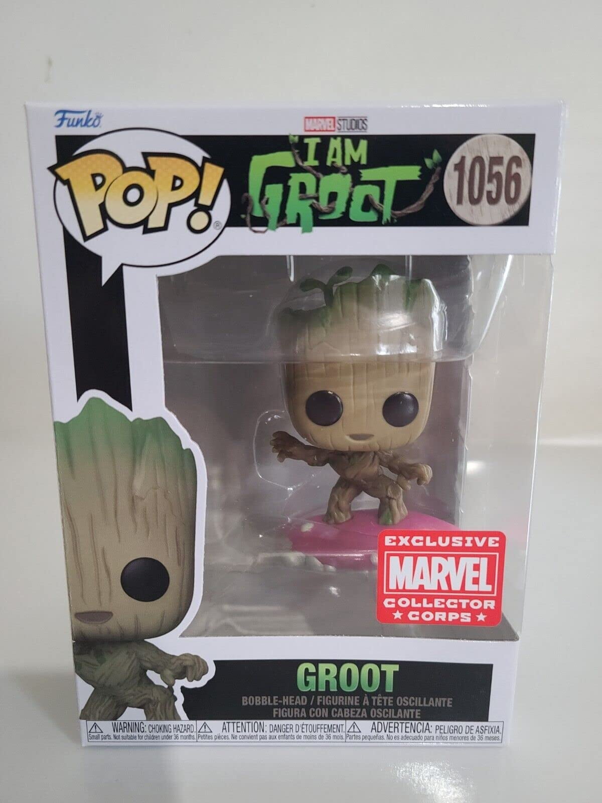 Funko POP! I am Groot - Groot with Cracked Pot Marvel Collector Corps –  Lugo Collectibles