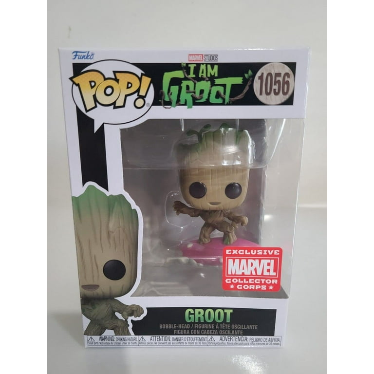 Funko Pop Groot #1056 Marvel Collector Corps Exclusive Disney+ I am Groot