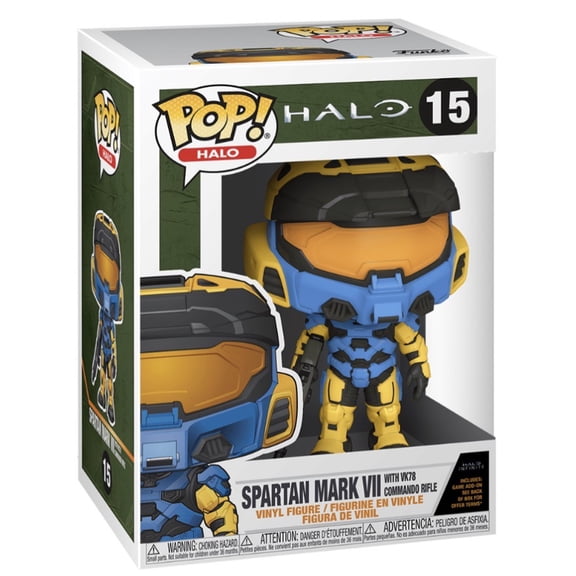 Funko Pop! Halo Spartan Mark VII Vinyl Figure With VK78 Commando Rifle