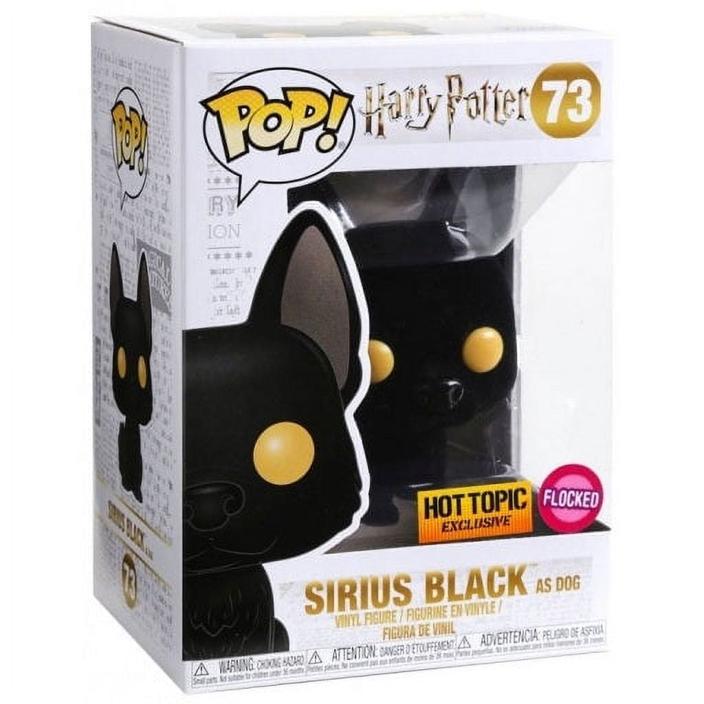 Funko Pop! Harry Potter Sirius Black As Dog Flocked Exclusive #73
