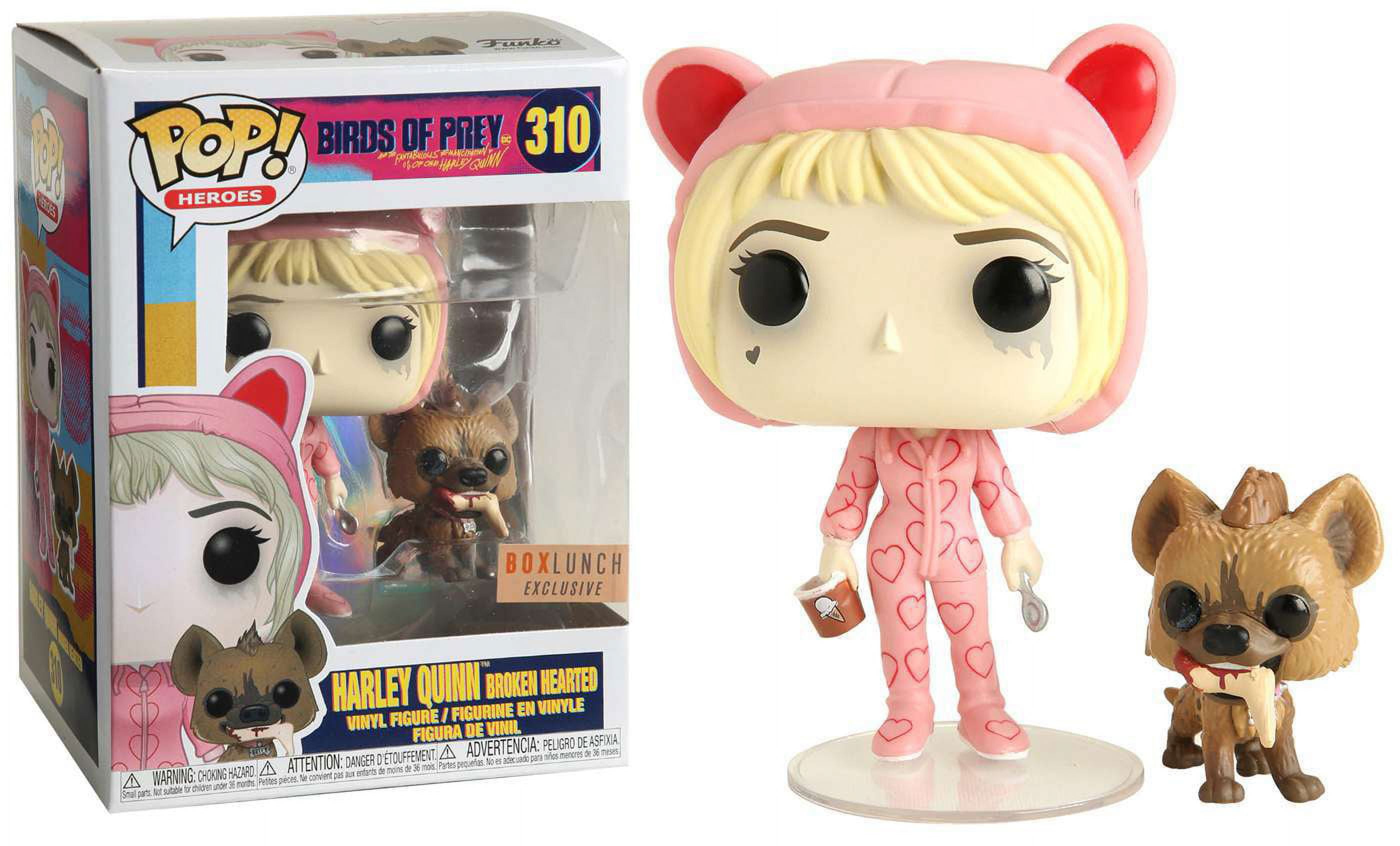 Funko Pop Heroes 310 Birds of Prey Harley Quinn Broken Funko Pop Heroes 310 Birds of Prey Harley Quinn Broken