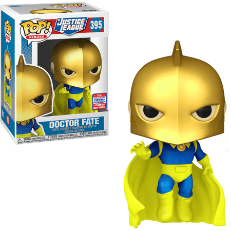 Funko Pop! Justice League Doctor Fate Convention Exclusive #395 (Barcelona Pop 9)