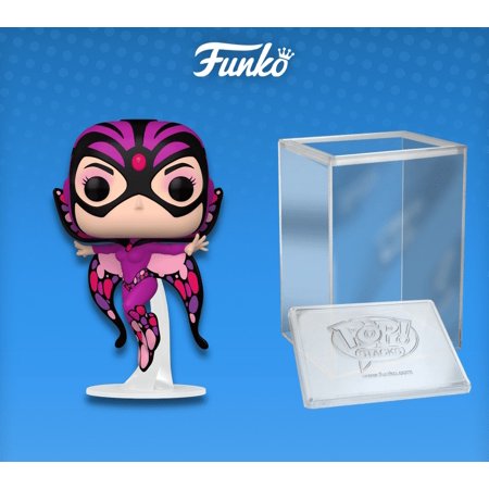 Funko Pop! Heroes: Earth Day - Black Orchid Vinyl Figure (Walmart Exclusive) (+ Pop! Stacks Plastic Protector)