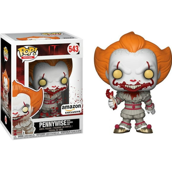 Funko Pop! Horror Collectible Vinyl Figure, Pennywise with Severed Arm, 375"