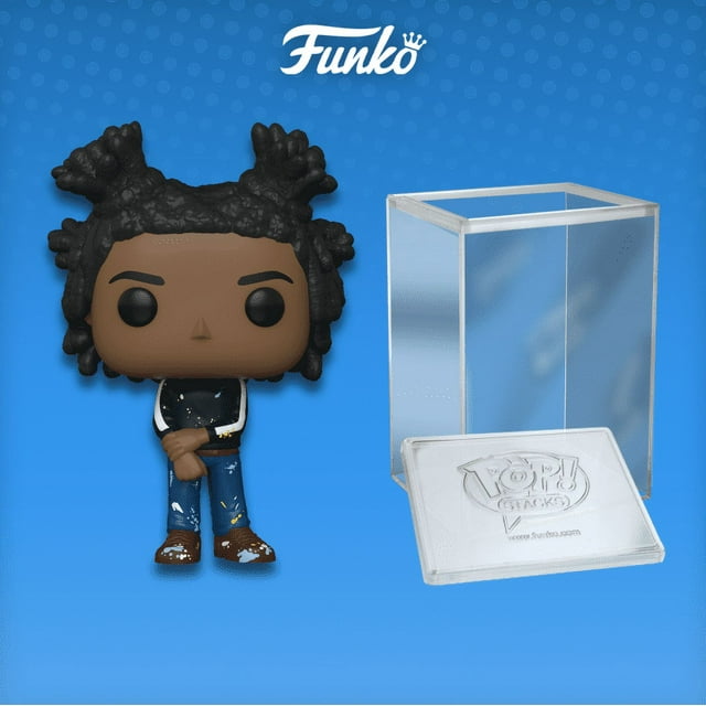 Funko Pop! Icons: Jean-Michel Basquiat Vinyl Figure (+ Pop! Stacks ...