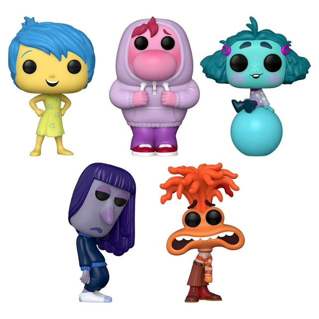 Funko Pop! Inside Out 2 Vinyl Figure Case Joy, Anxiety, Envy