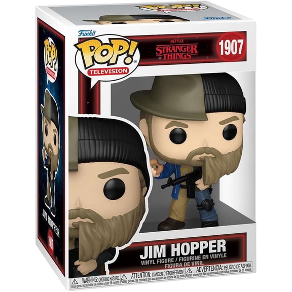 Funko Pop! Jim Hopper Stranger Things Split 1907 Vinyl Figure