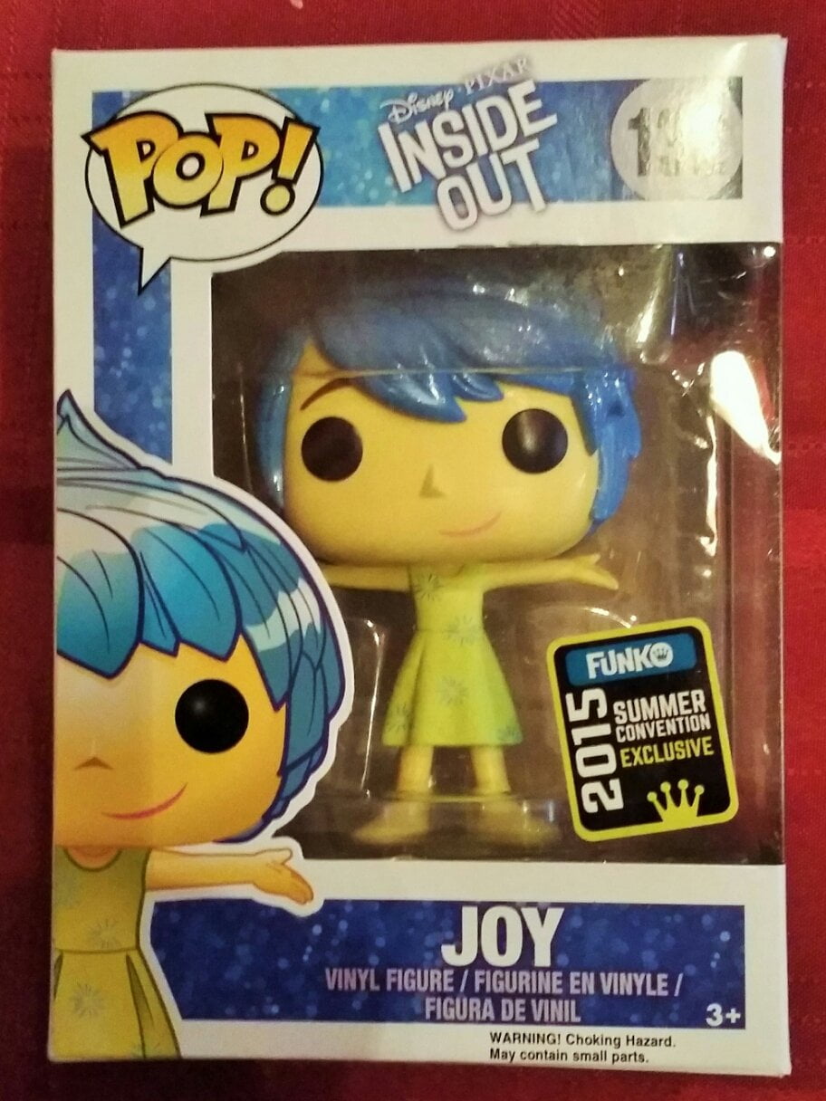 Funko Pop Joy #132 - Disney Pixar Inside Out - 2015 Summer Convention Exclusive