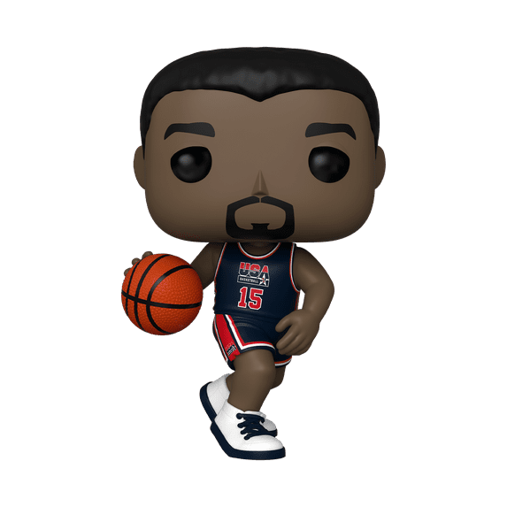 Funko Pop! Jumbo: NBA - Magic Johnson (1992 Team USA Navy Uniform) Vinyl Figure - Walmart Exclusive
