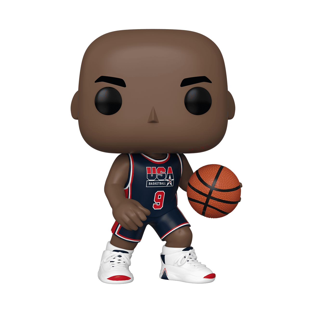 Funko POP! Basketball Michael Jordan 10-inch Figure, Navy - Vinyl Material