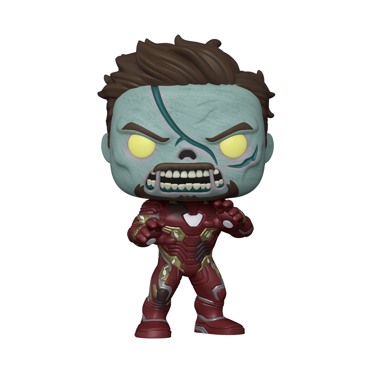 Funko Pop! Jumbo: What If…? - Zombie Iron Man Vinyl Bobblehead - Walmart Exclusive - image 1 of 5