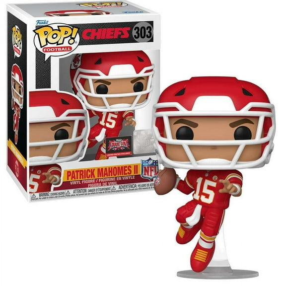 Funko POP! NFL Football Patrick Mahomes II Kansas City Chiefs Exclusive #303!