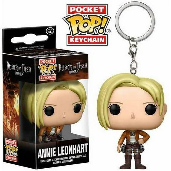 Funko Pop Keychain Attack on Titan Annie Leonhart Action Figure
